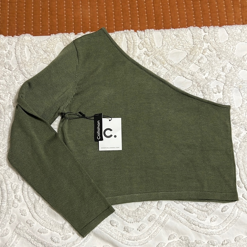 Callahan knitwear one shoulder